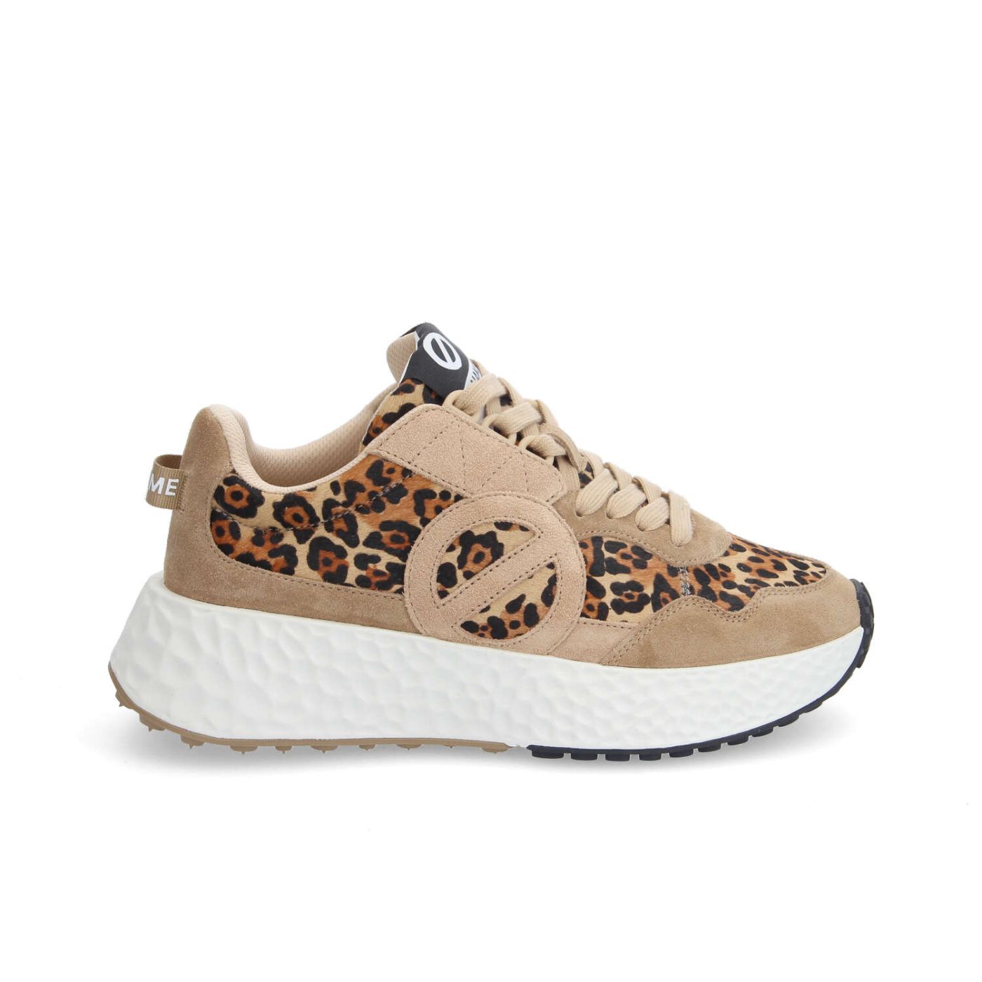 CARTER JOGGER W - SDE/PONY LEO - NOISETTE/LEOPARD